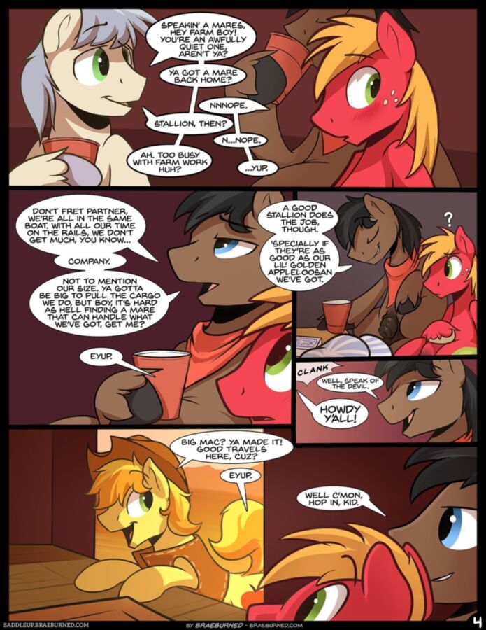 Furry MLP Gay Comic - All Aboard