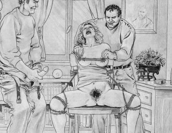 Joseph Farrell. Extreme BDSM Drawings ( Warning)