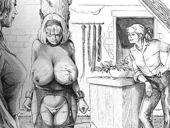 Joseph Farrell. Extreme BDSM Drawings ( Warning)