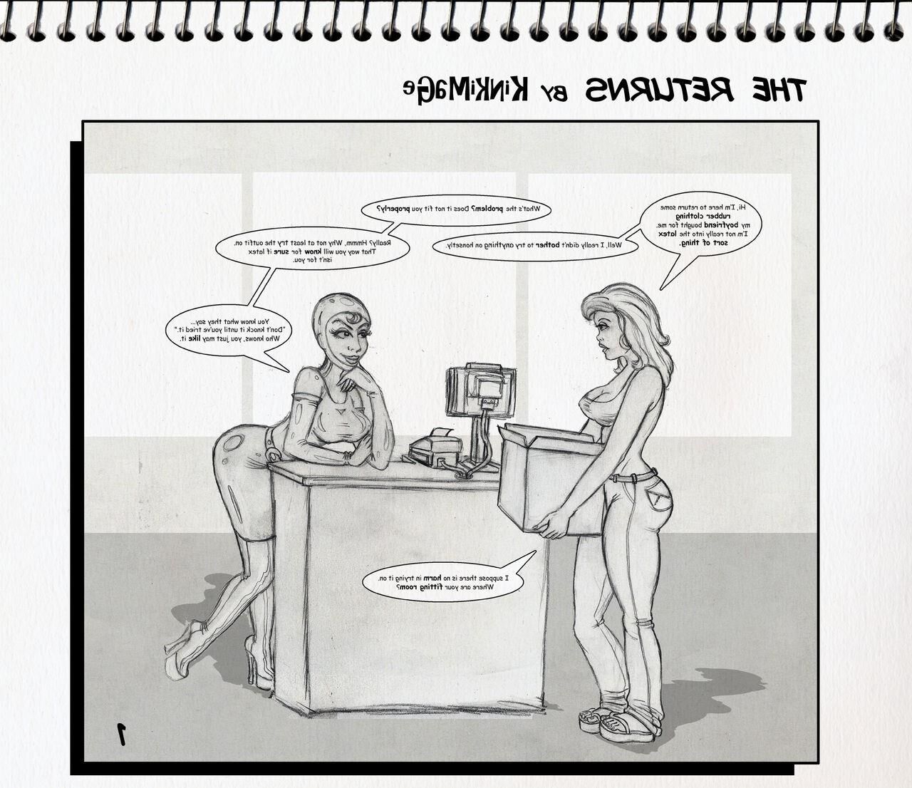 Bondage Cartoon & D women in BDSM troubles 