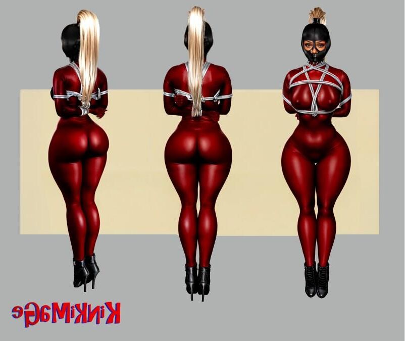 Bondage Cartoon & D women in BDSM troubles 