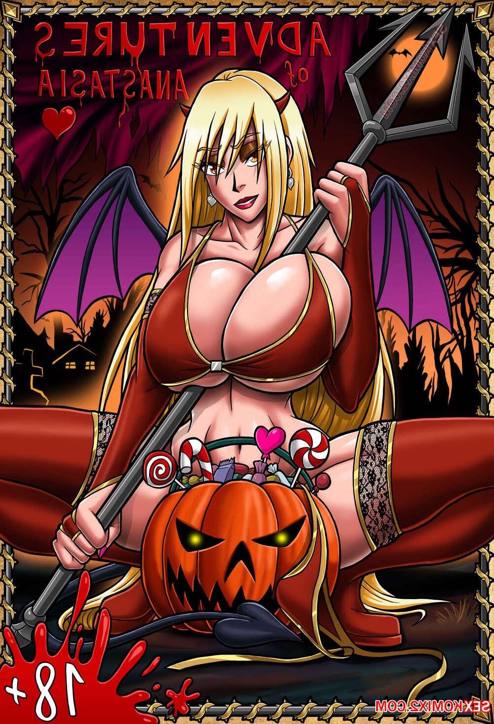 IAMComiXXX Aventures d'Anastasia Halloween ComiXXX.