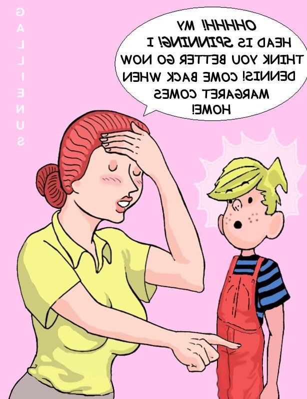 Dennis la Menace Les périls de la puberté