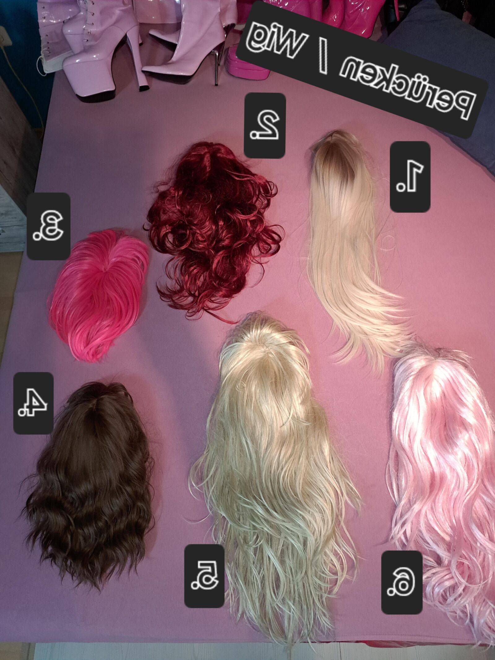 Accessoires, Toys, Wigs // Jasmin_Sissyslut