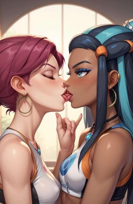 Pokémon Nexa et Jessie Sexe lesbienne