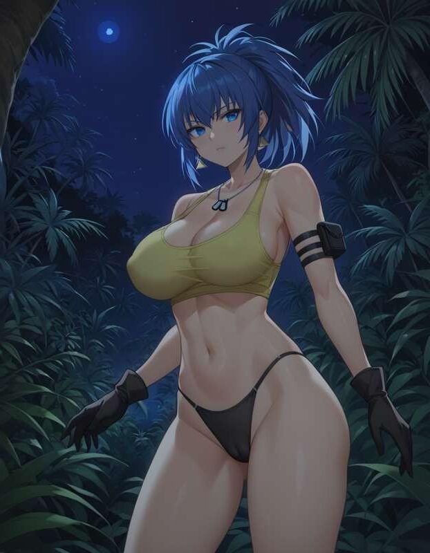 Roi des combattants Leona Heidern Heentai