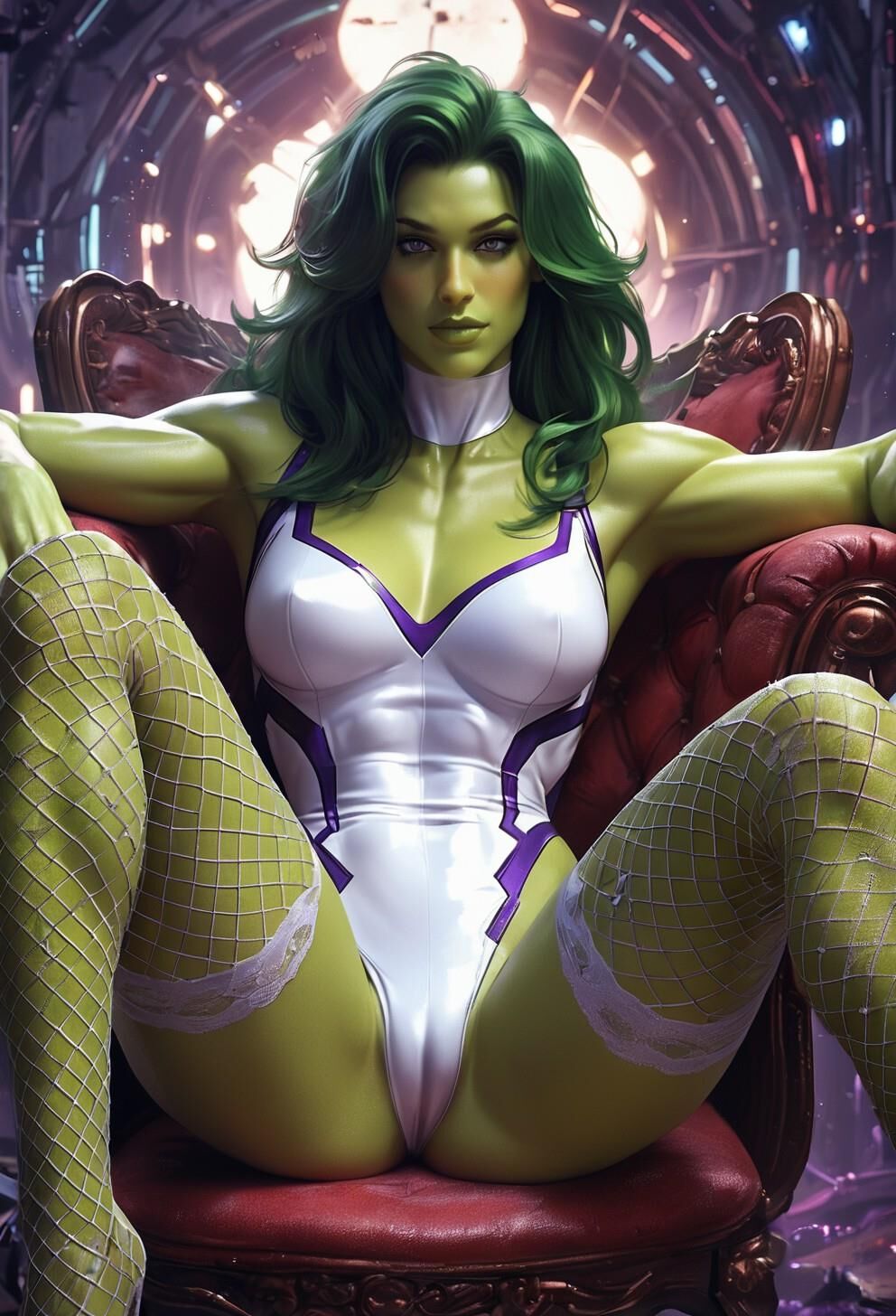 marvel she hulk naked and fucked