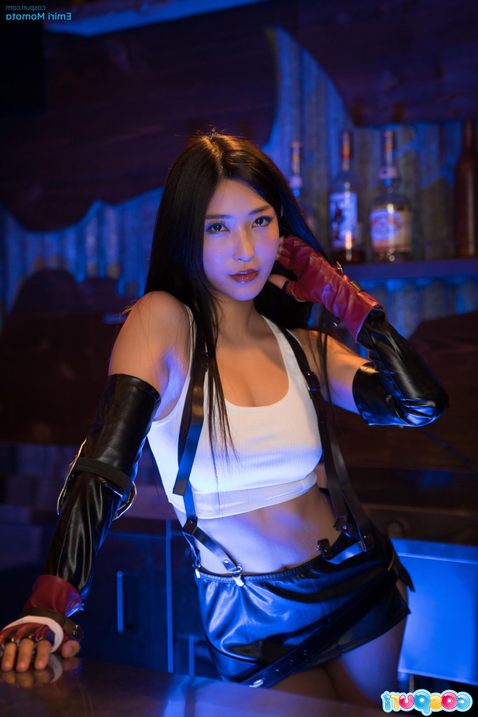 Emiri Momota Cosplay Tifa (Final Fantasy VII)