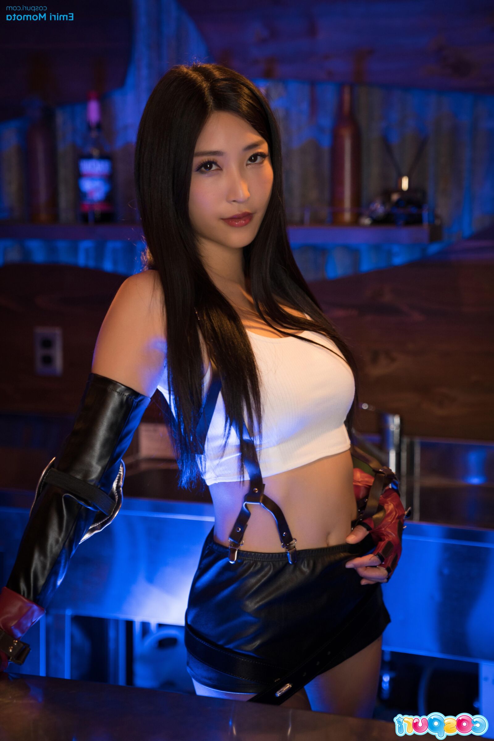 Emiri Momota Cosplay Tifa (Final Fantasy VII)