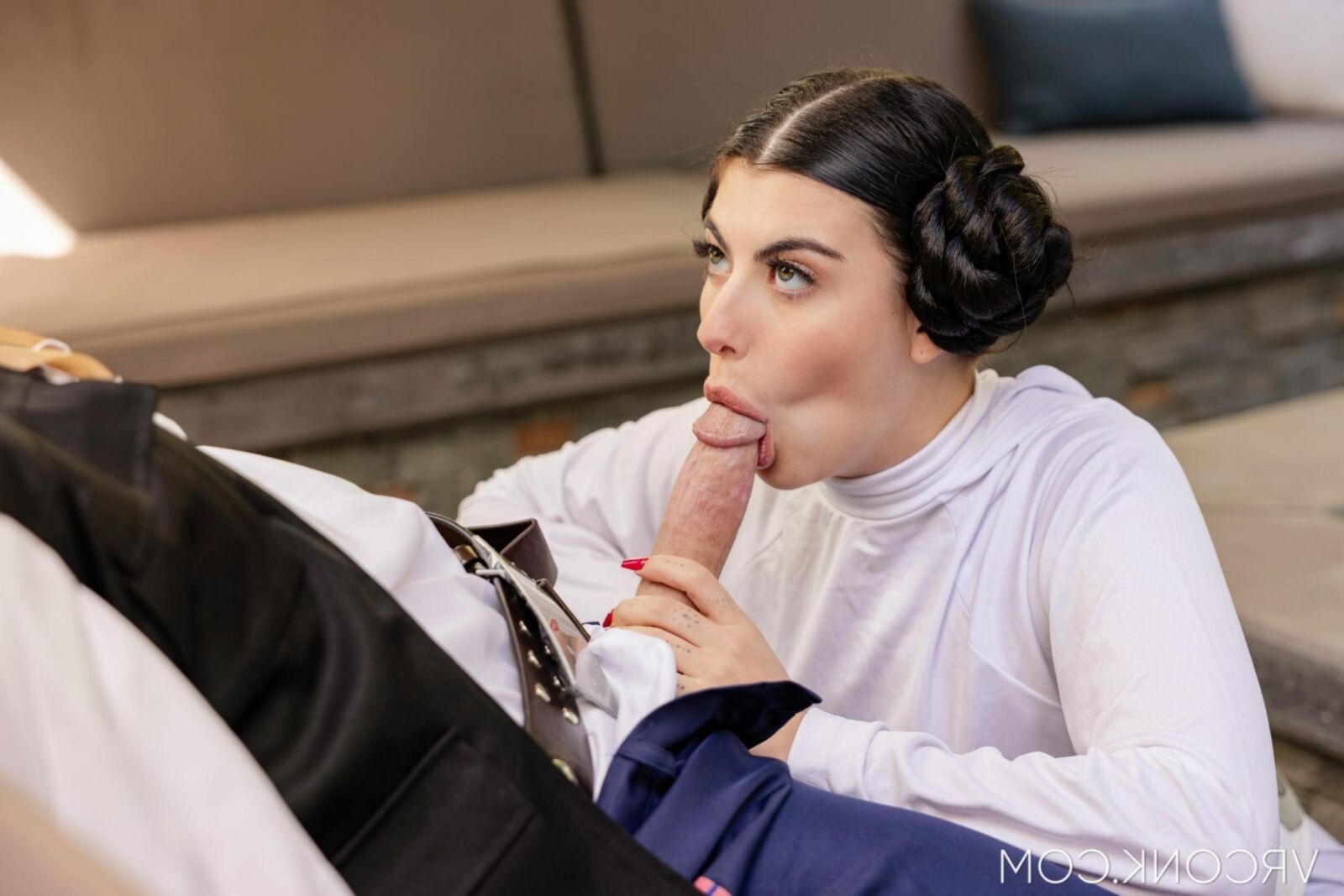 Gal Ritchie Yo Wars Star, princesa Leia, uma paródia pornô