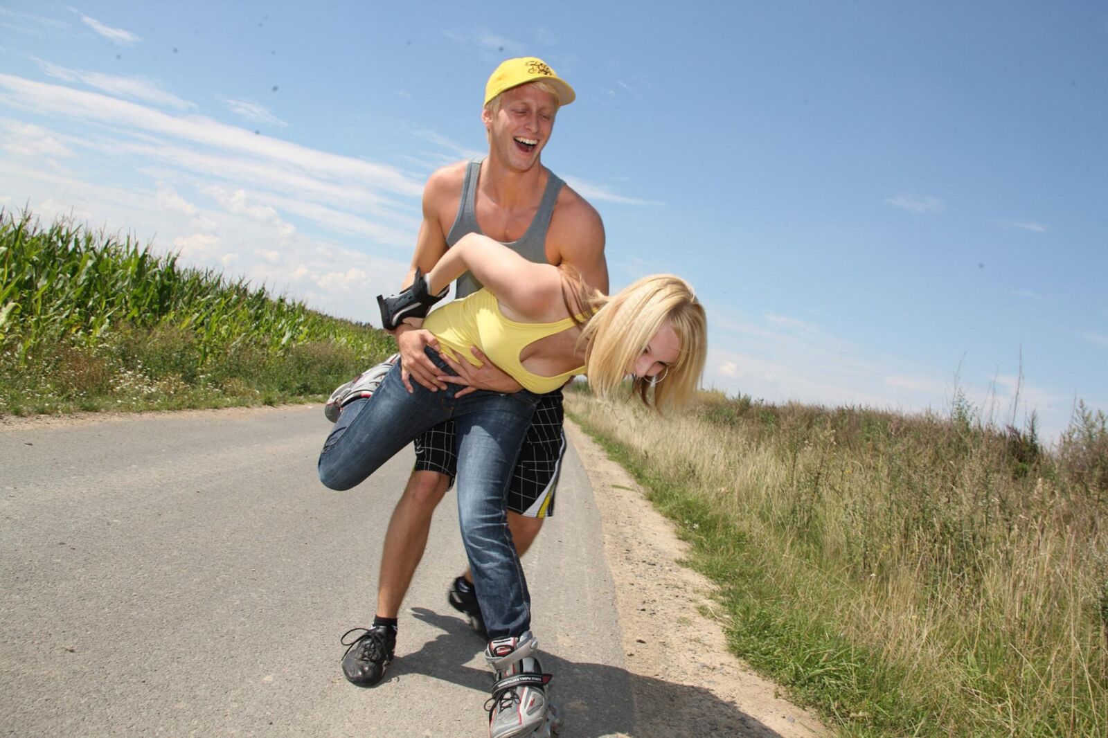 Hardcore gibt es Rolla Blader auf