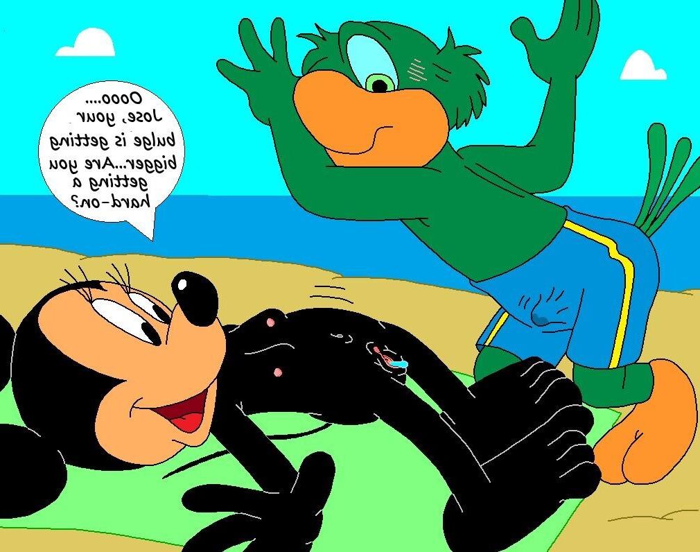 Minnie's Beach Encounter Part 