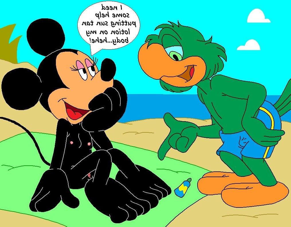 Minnie's Beach Encounter Part 