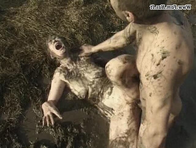 Rough sex in mud