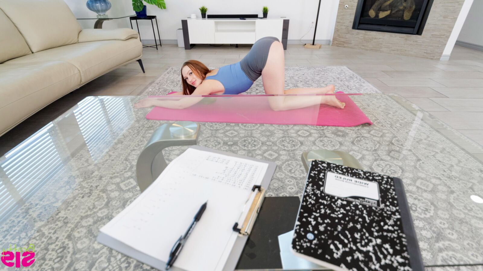ハーレーは私のステップボロをすべて掃除しているのを愛しています