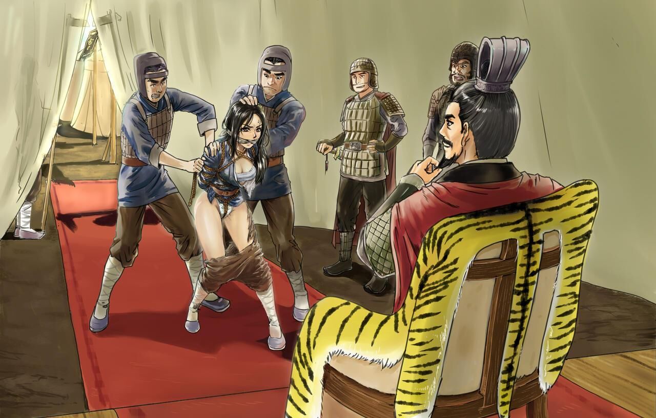 Bondage Cartoon & D women in BDSM troubles 