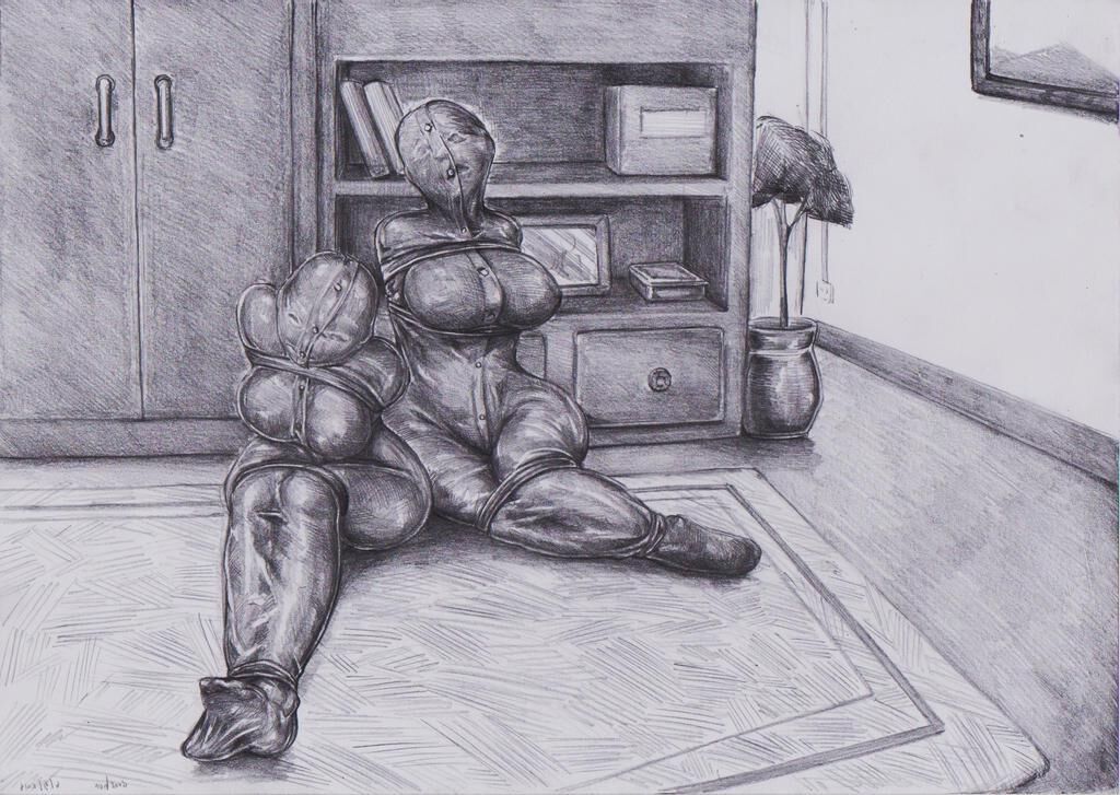 Bondage Cartoon & D women in BDSM troubles 
