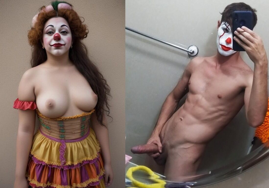 Cosplay para convertirse en payaso