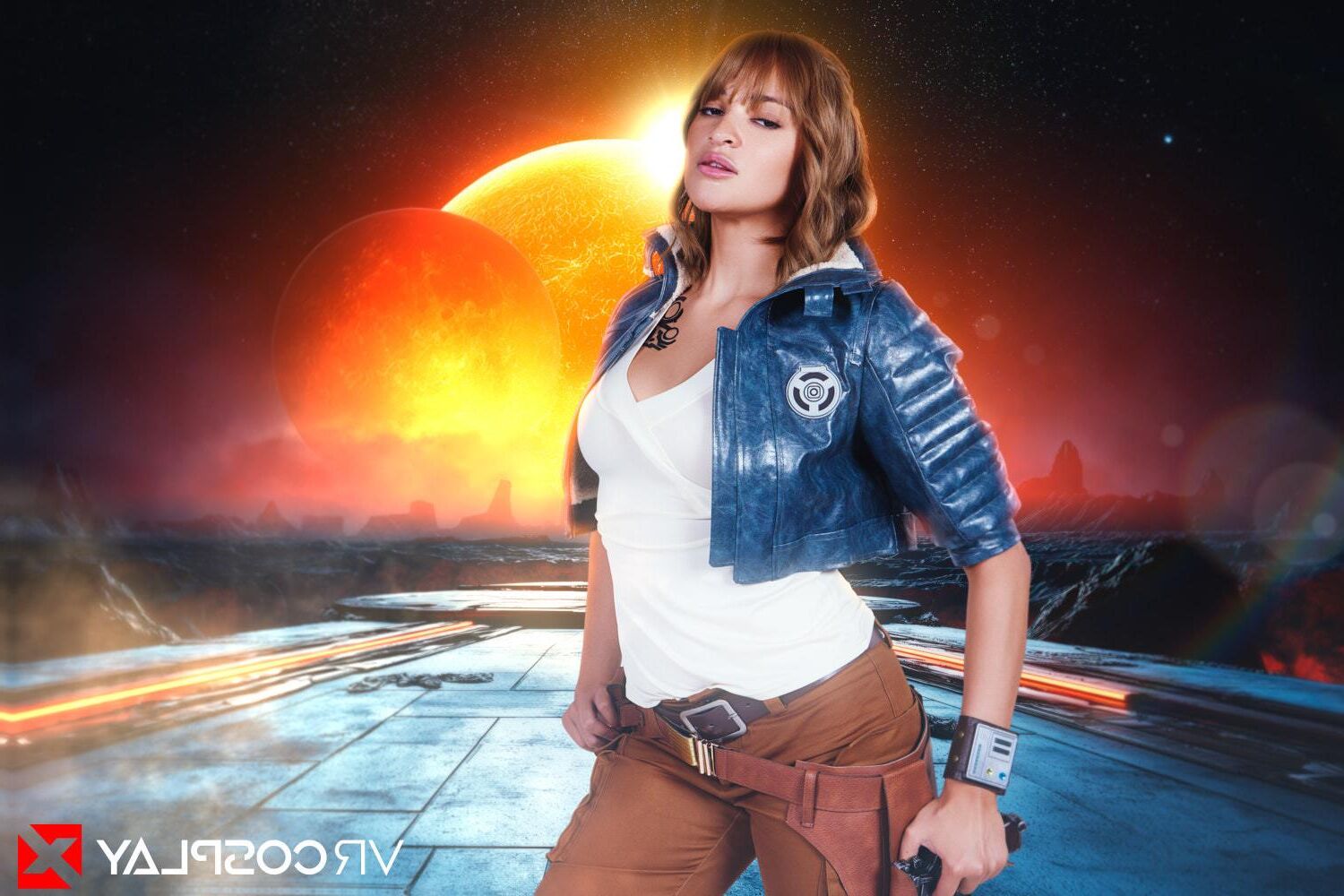 Gizelle Blanco Yo Guerra nas Estrelas fora da lei uma paródia xxx
