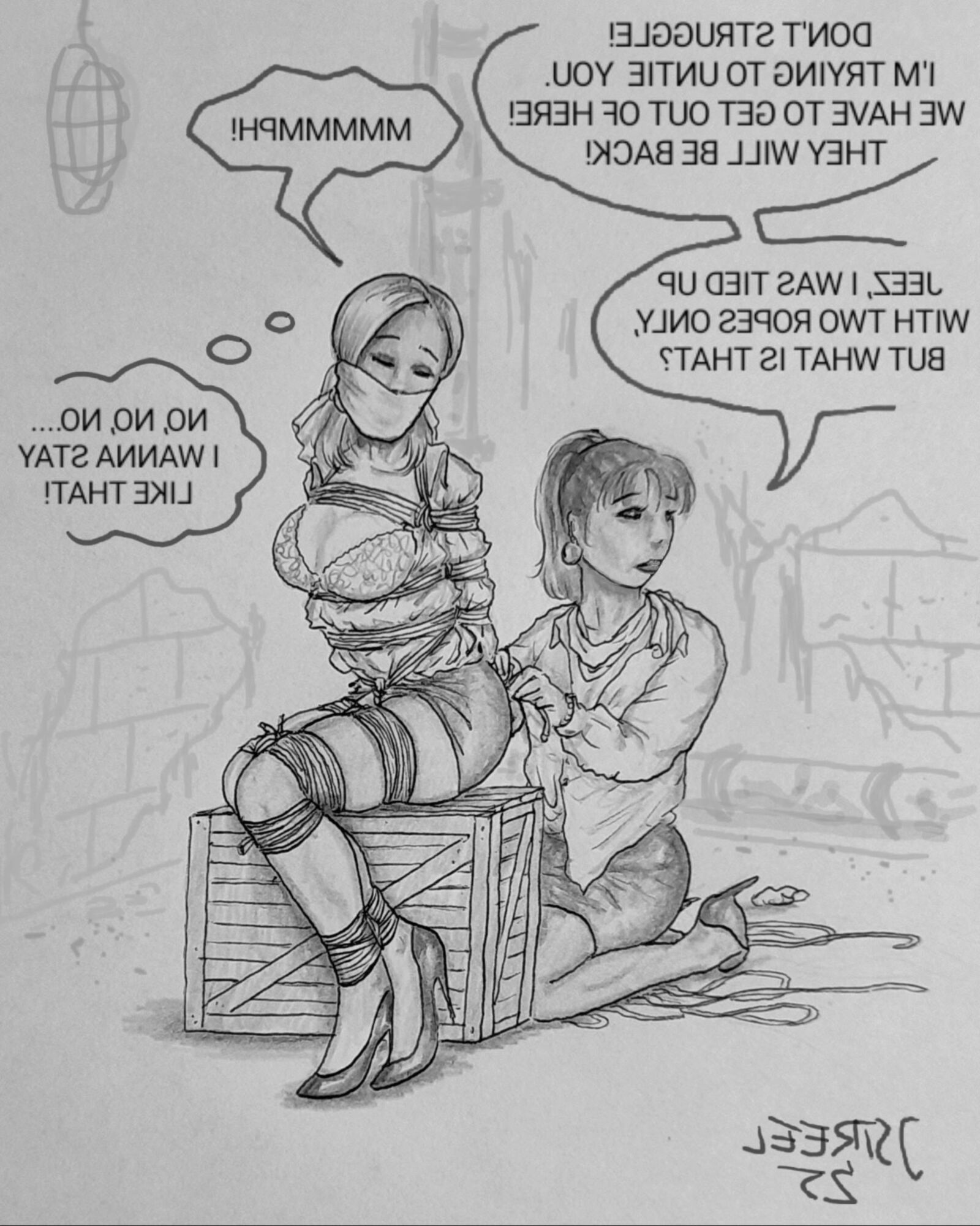 ボンデージ漫画