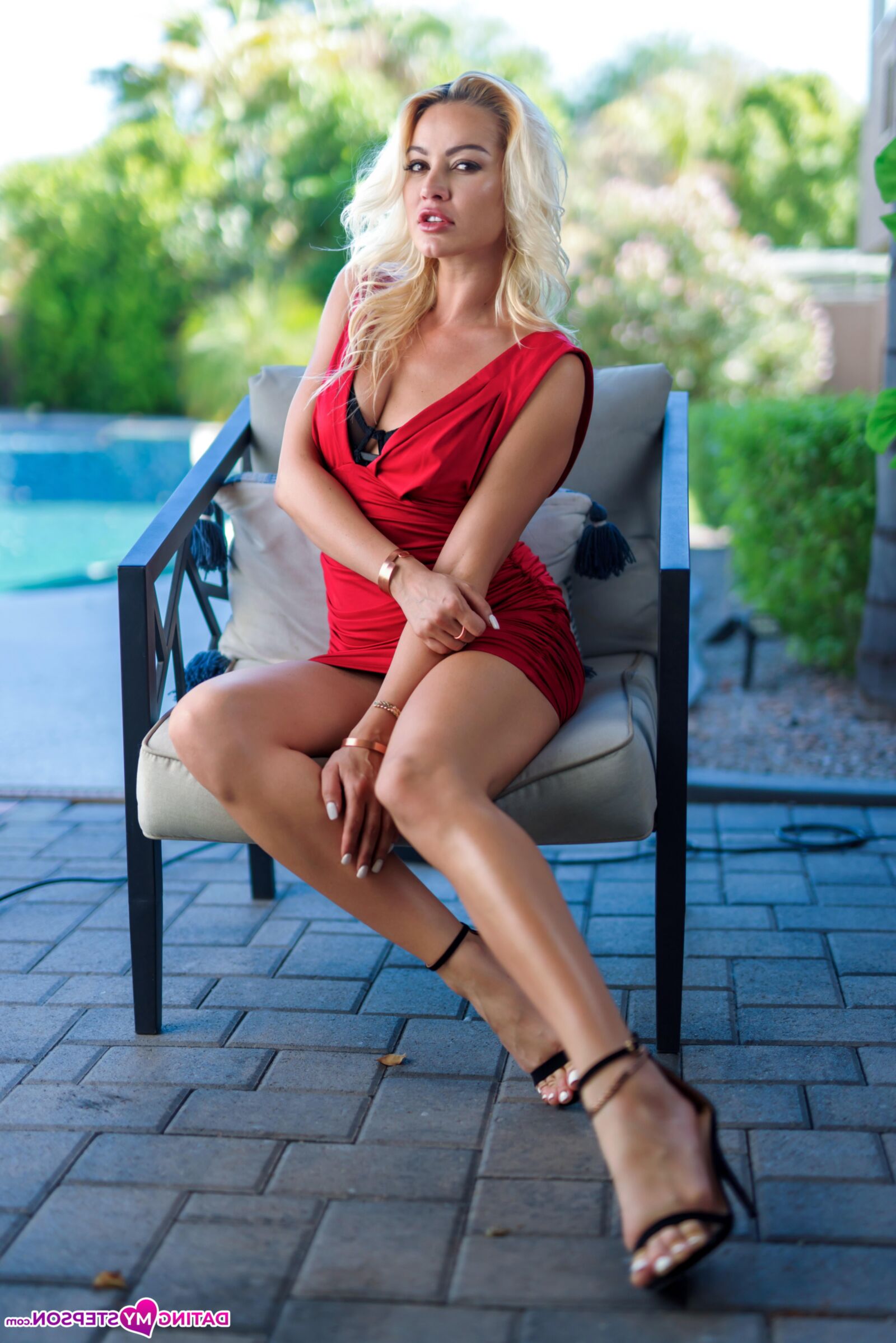 DatingMyStepson Cherry Kiss Her Mom Took Me For A Test Drive, 