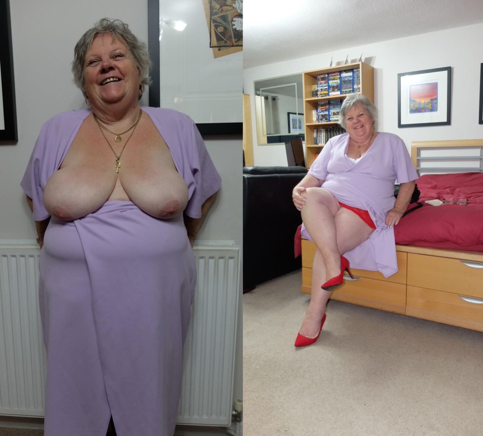Random Grannies # (Stitched)