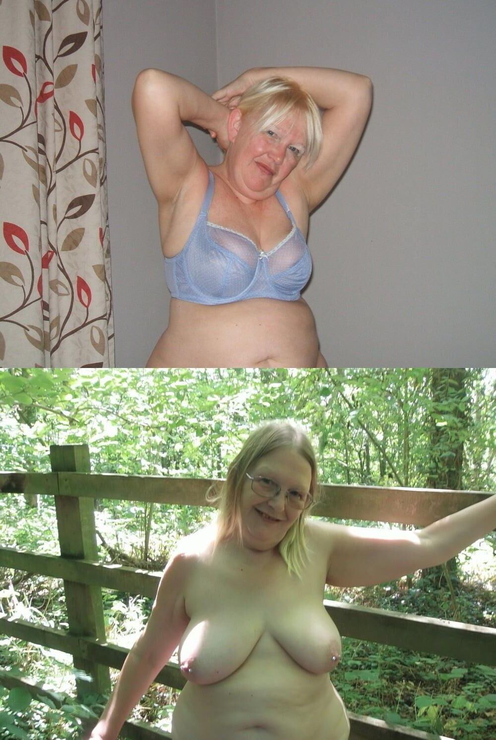 Granny rubia sexy (cosida)