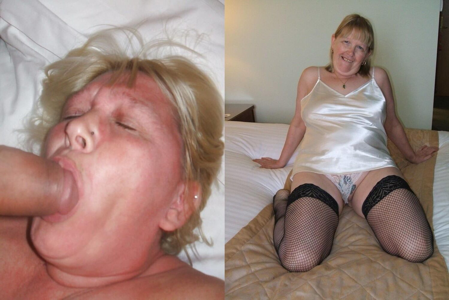 Granny rubia sexy (cosida)