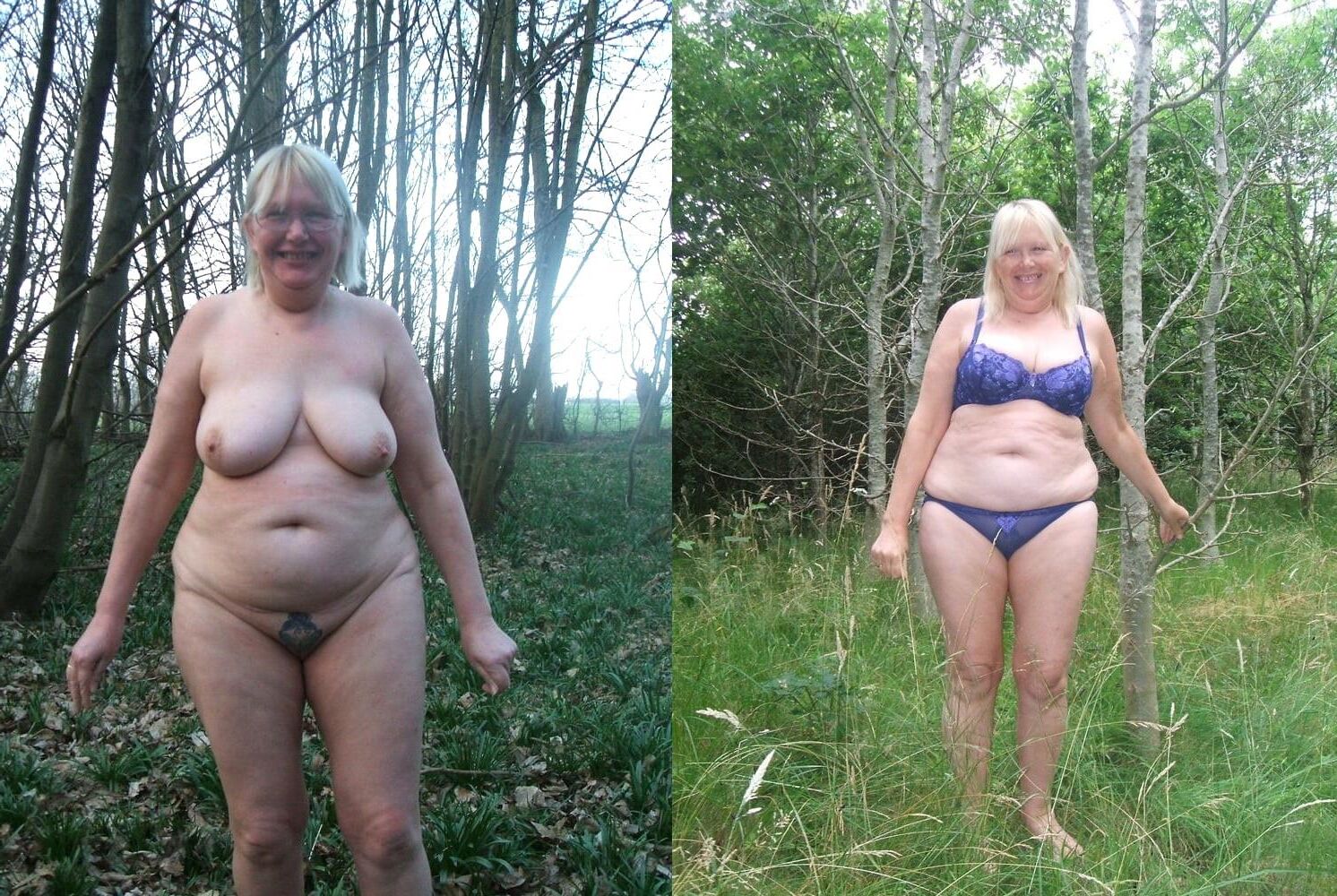 Granny rubia sexy (cosida)