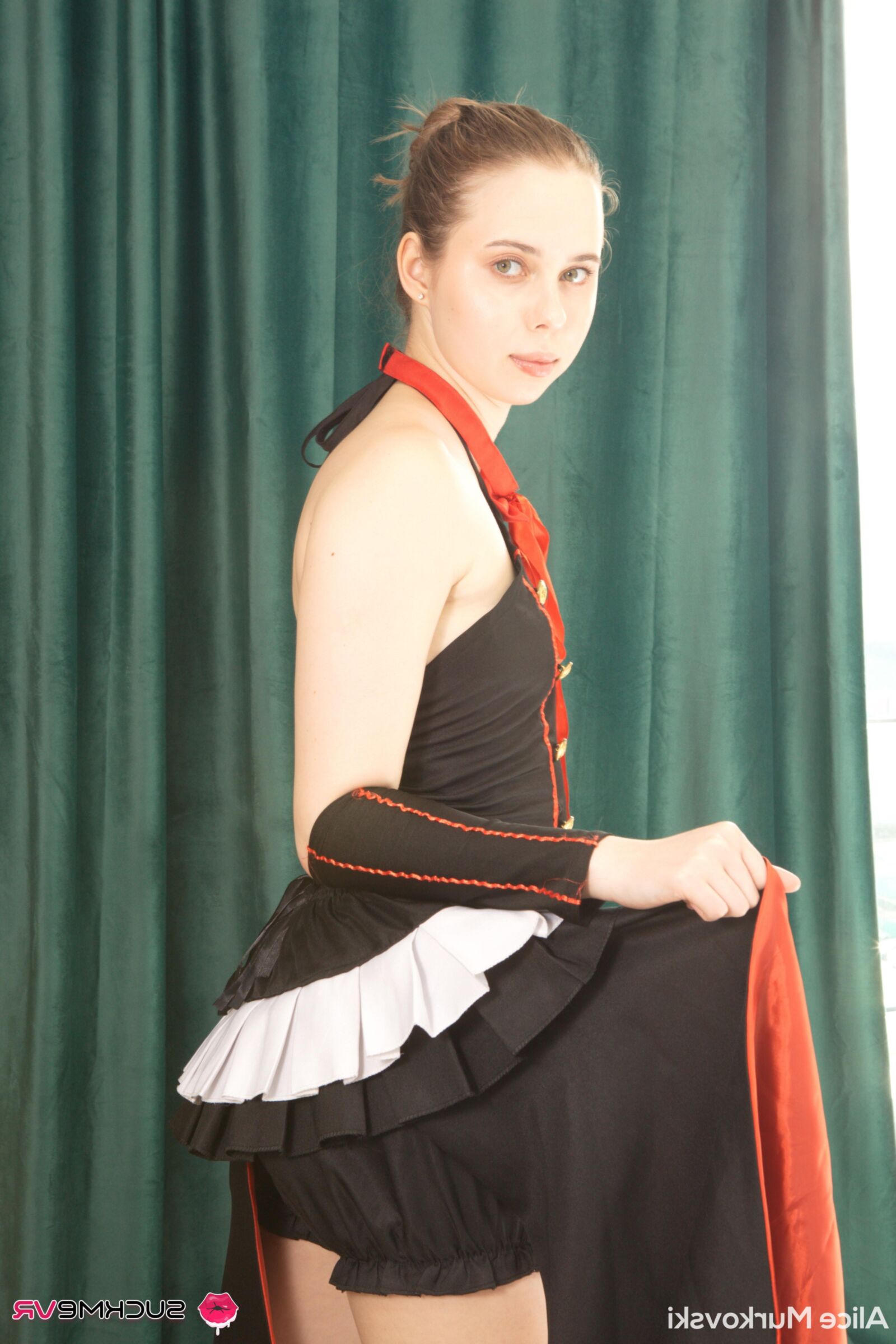 Alice Murkovski yo In Naughty Uniform Play With A Big Dick Guy