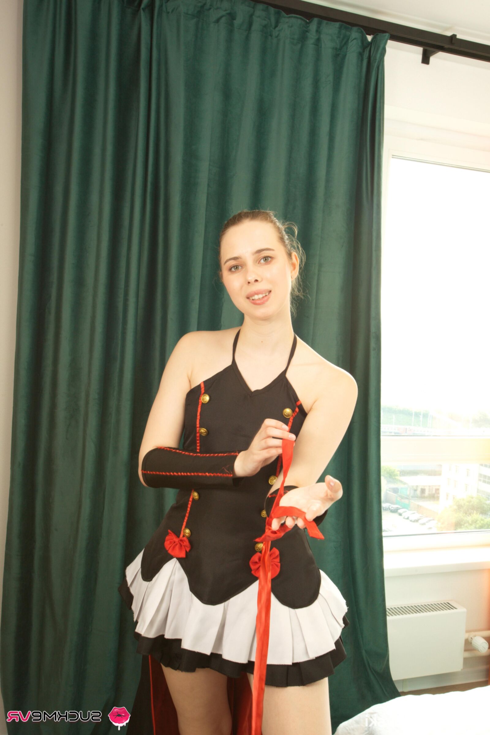Alice Murkovski yo In Naughty Uniform Play With A Big Dick Guy