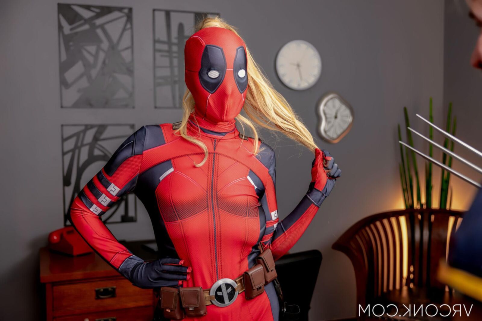 Blake Blossom yo Lady Deadpool and Wolverine, A Porn Parody