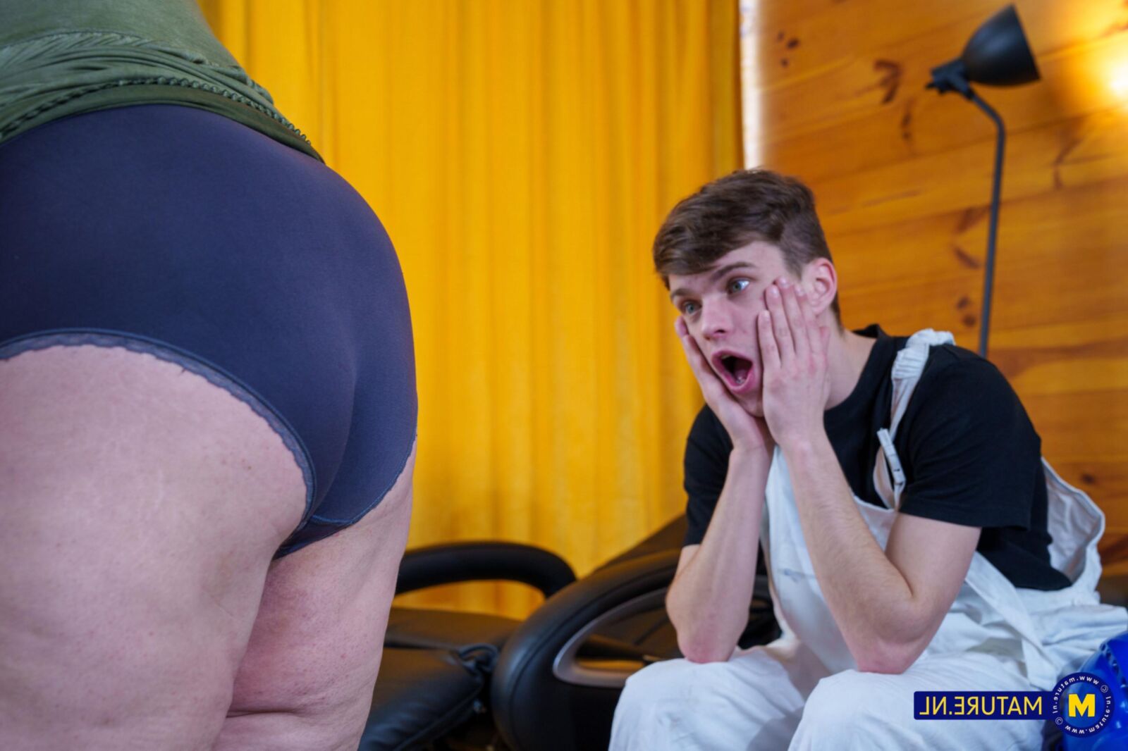 Plump Granny JANA Fucked By Young Stud