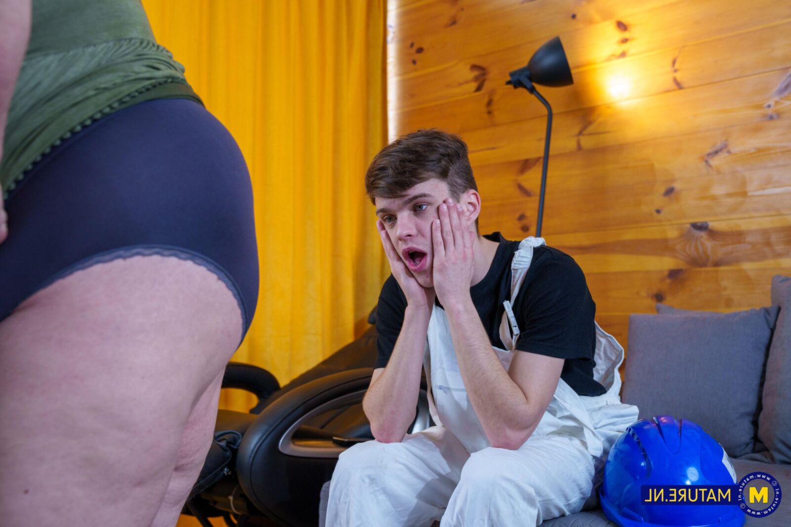 Plump Granny JANA Fucked By Young Stud