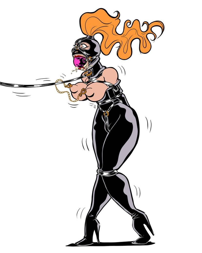 Caricatura de esclavitud