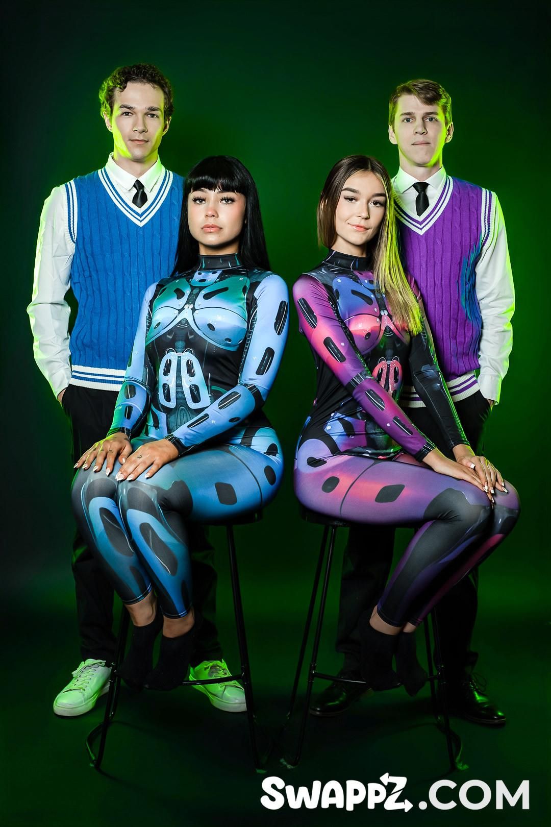 Swappz Beca Barbie y Della Cate Robo Stepsis