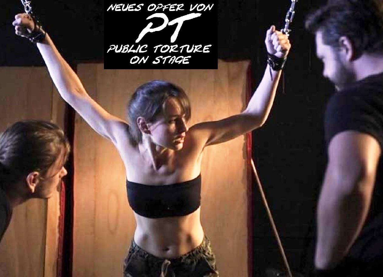 Pt Neue Opfer Tortura pública en el escenario