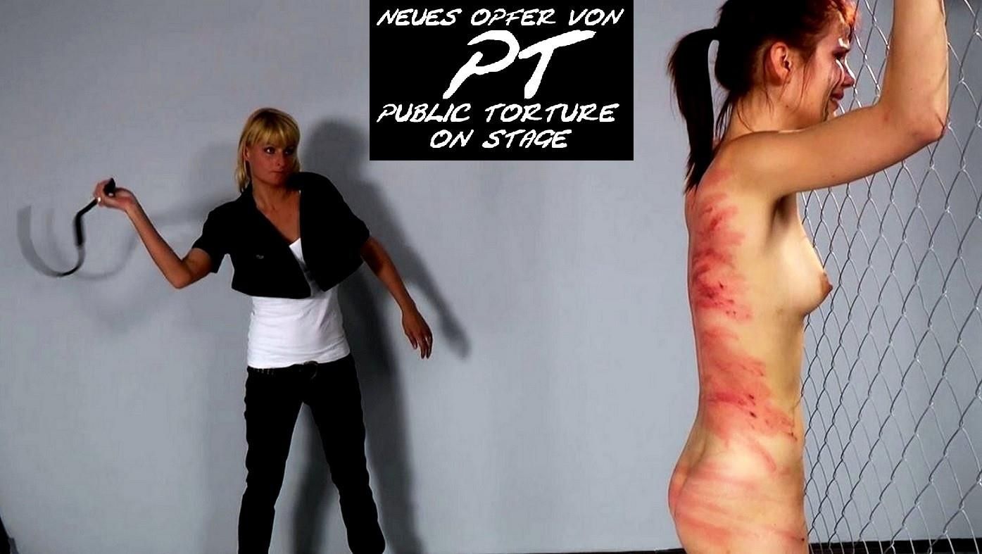 Pt Neue Opfer Tortura pública en el escenario