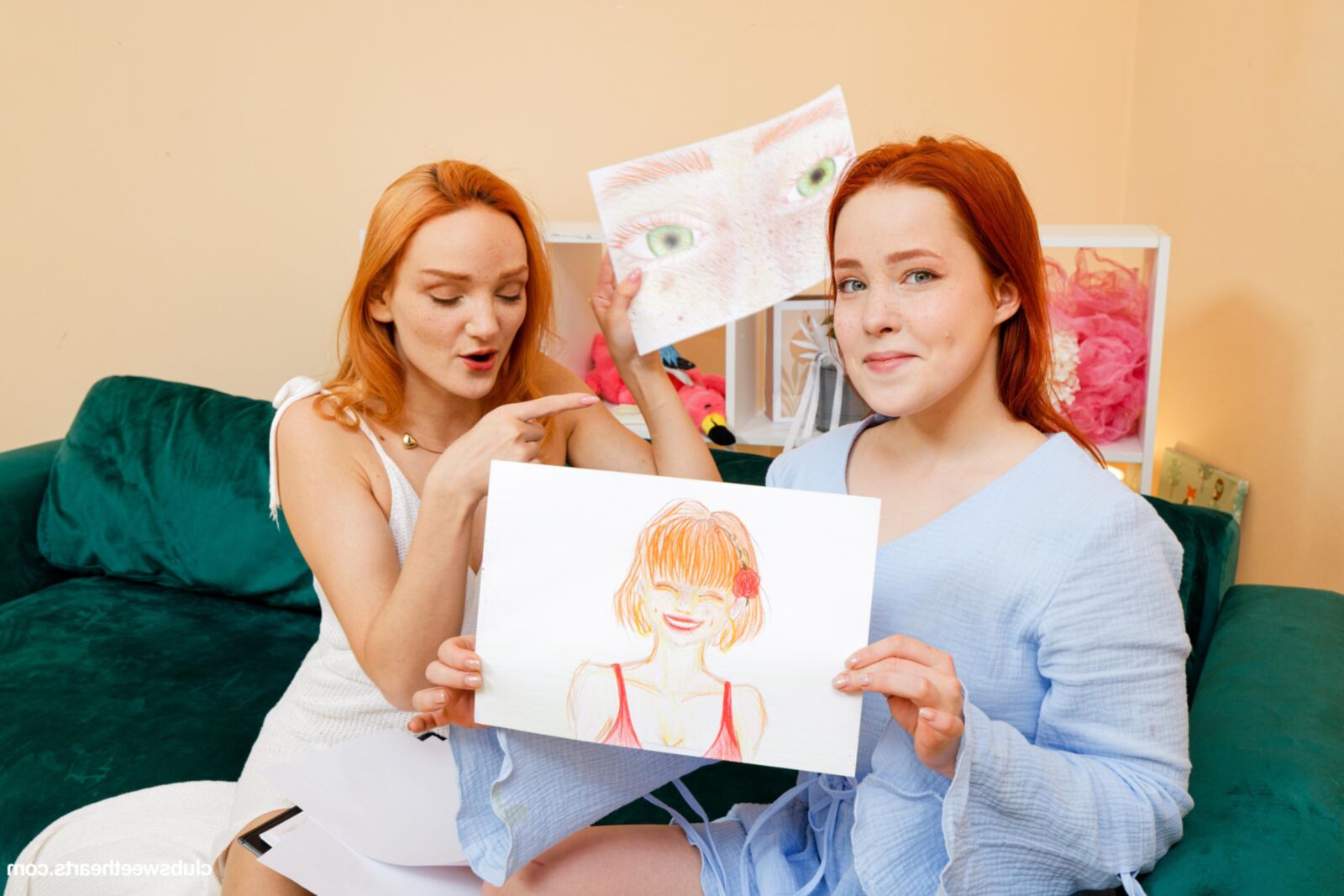 Olivia Trunk, Nicole Murkovski World Redhead Day 