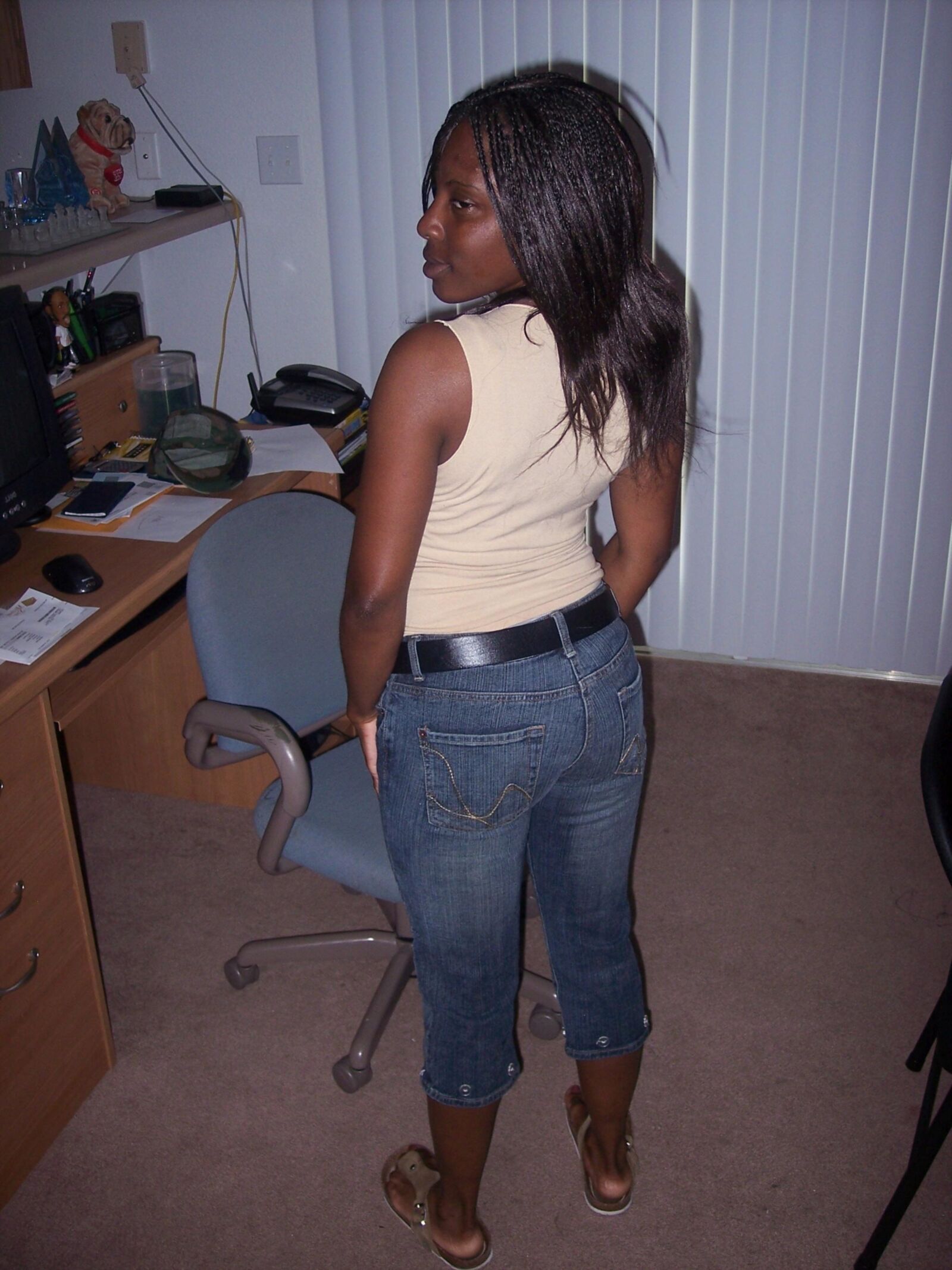 Hot Ebony Foda Carne