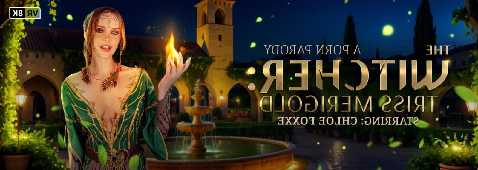 Chloe foxxe yo the witcher, triss merigold uma paródia pornô