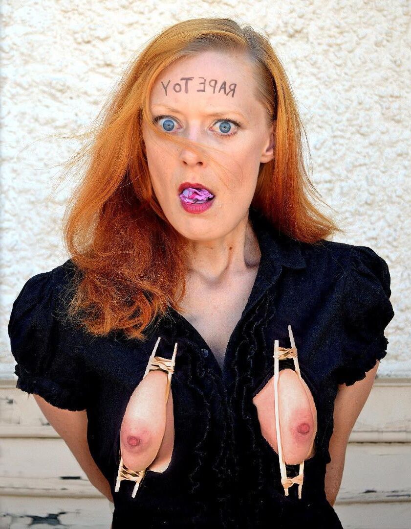 Breast bondage and abuse 