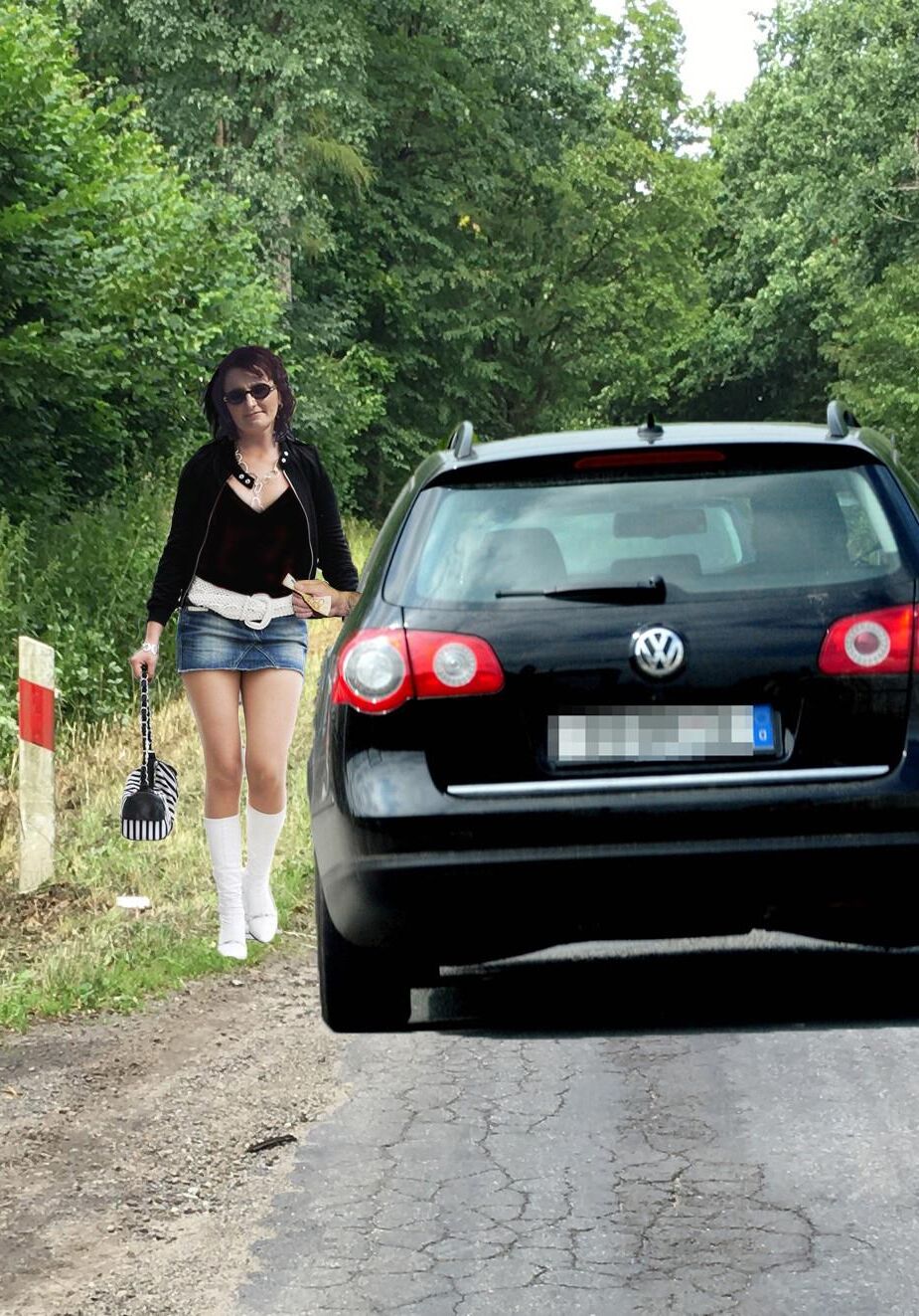 German Street Hooker Mariolitta