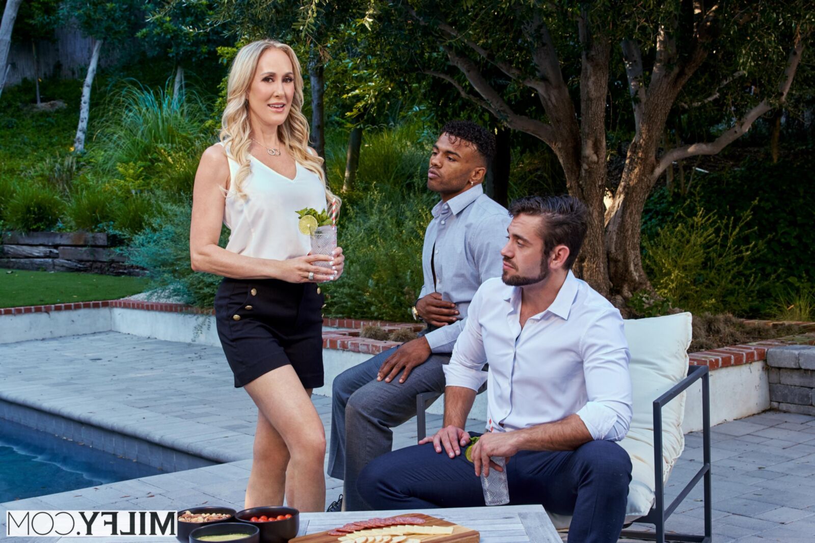 Milfy Brandi Love, Troy Francisco, Dante Colle 