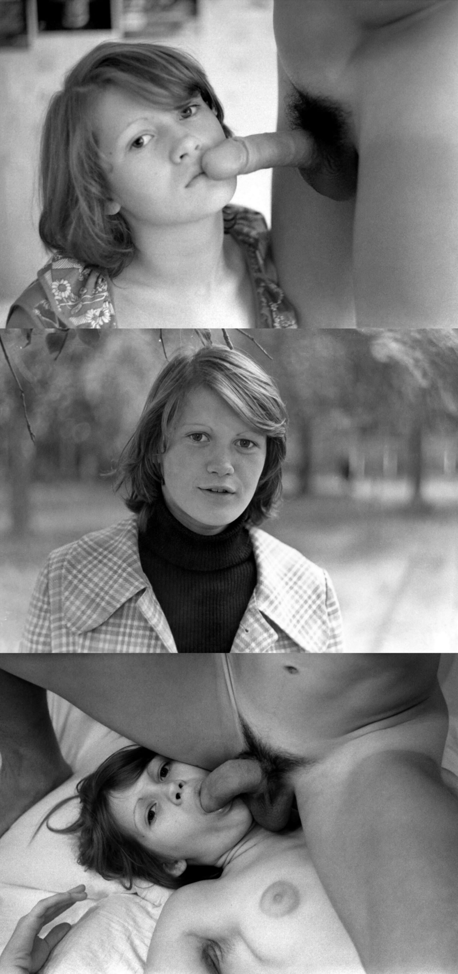 Russian Couple Retro Porn Collages