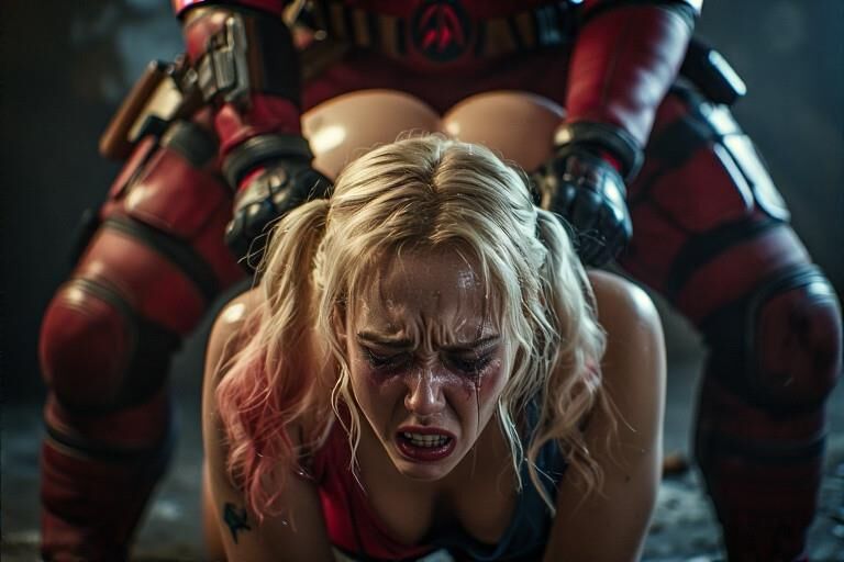 デッドプールはハーレー・クインの世話をします