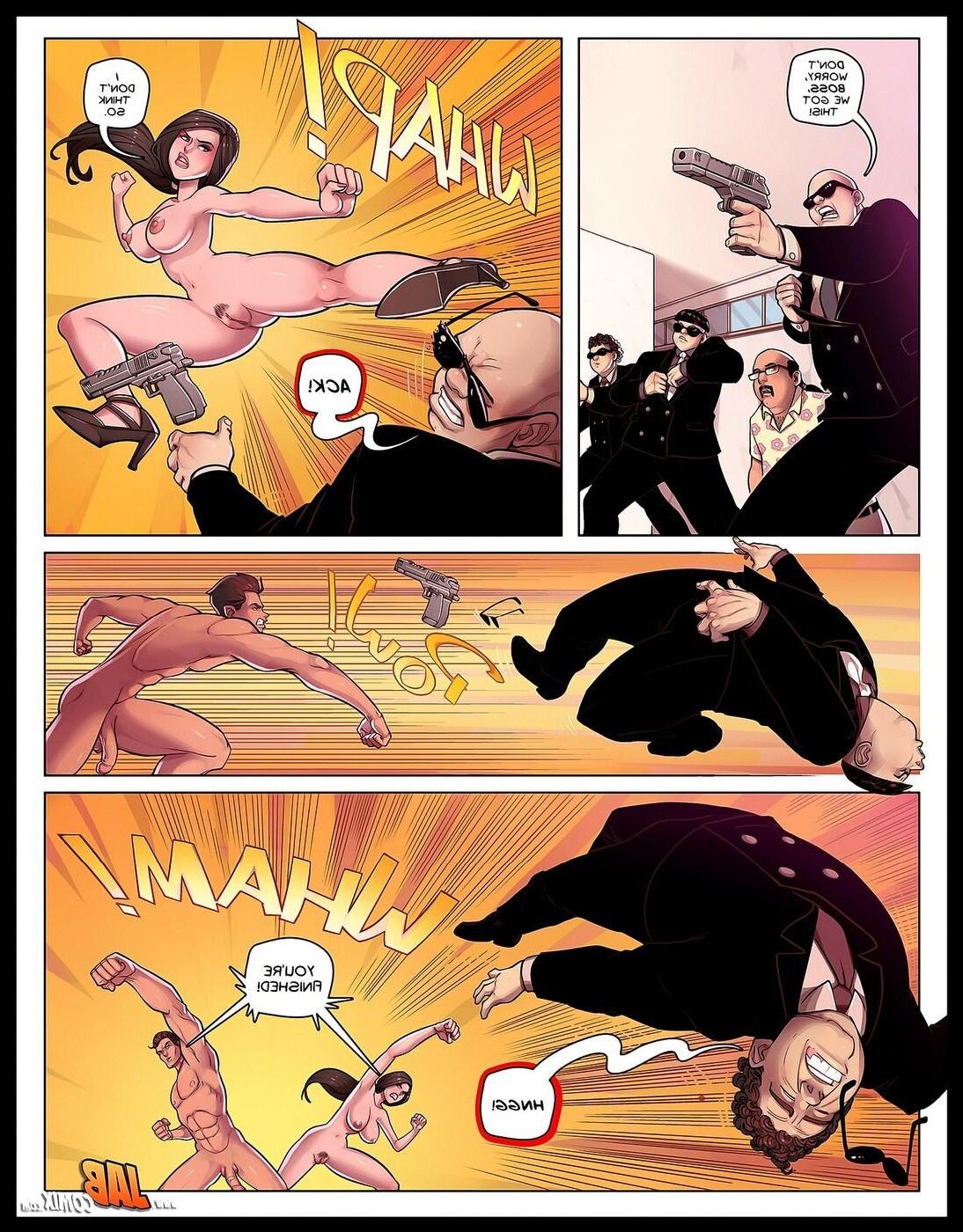 IAC ComiXXX Spy Games 