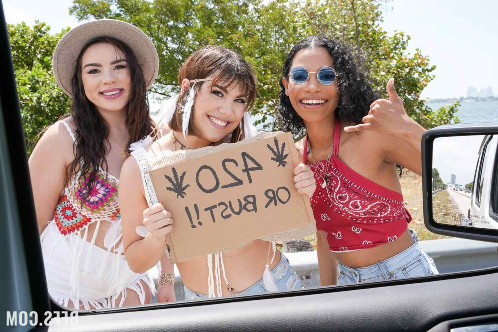 BFFS Eden West Friendsは一緒に旅行して性交します