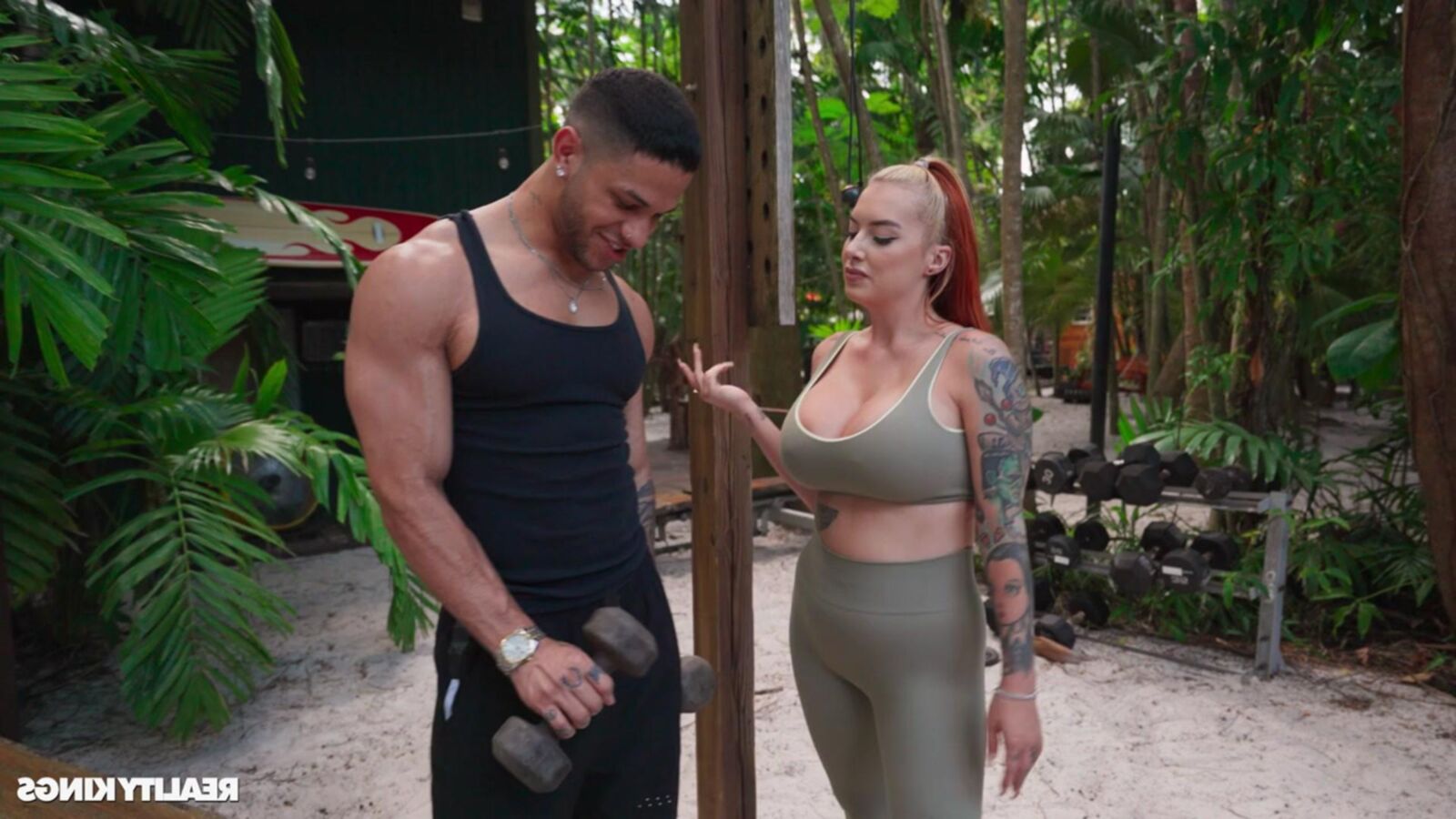 Cubbi Thompson yo Making Him Sweat!