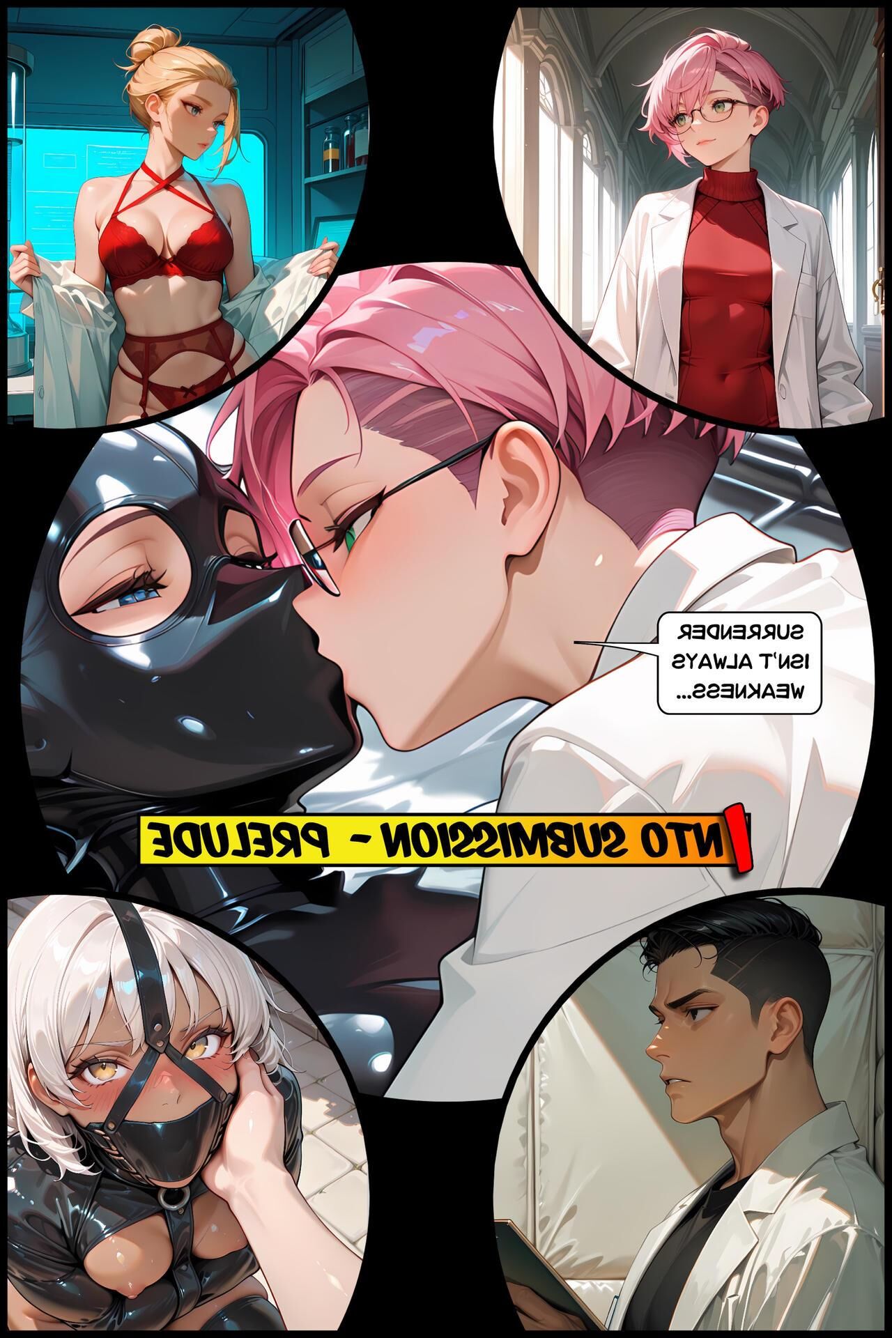 Bondage Cartoon & D women in BDSM troubles 